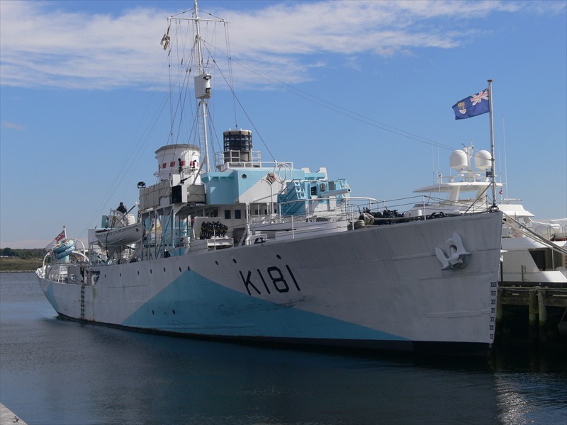 Museum warship